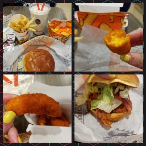 Burger King Meal with Mac N' Cheetos