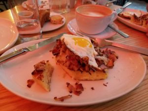 Bacon Swiss & Egg French Toast from Kirsh